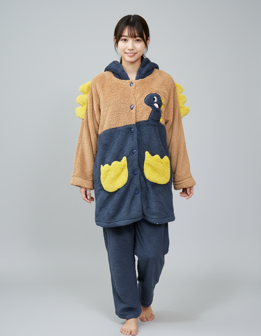 Cute Dinosaur Nightsuit Onesie