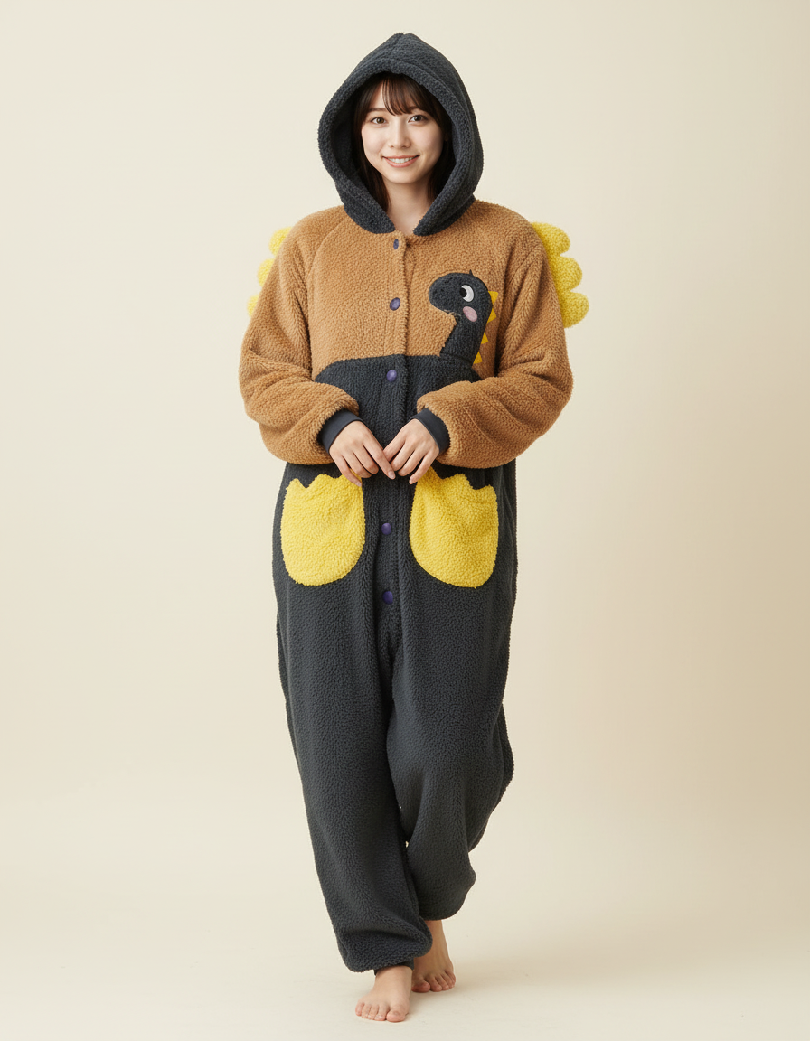 Cute Dinosaur Nightsuit Onesie