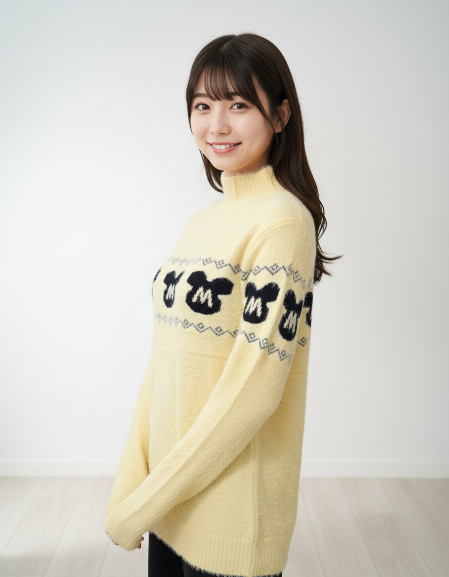 Trendy Women’s Warm Woolen Sweater | Printed Winter Wear Full Sleeve Pullover